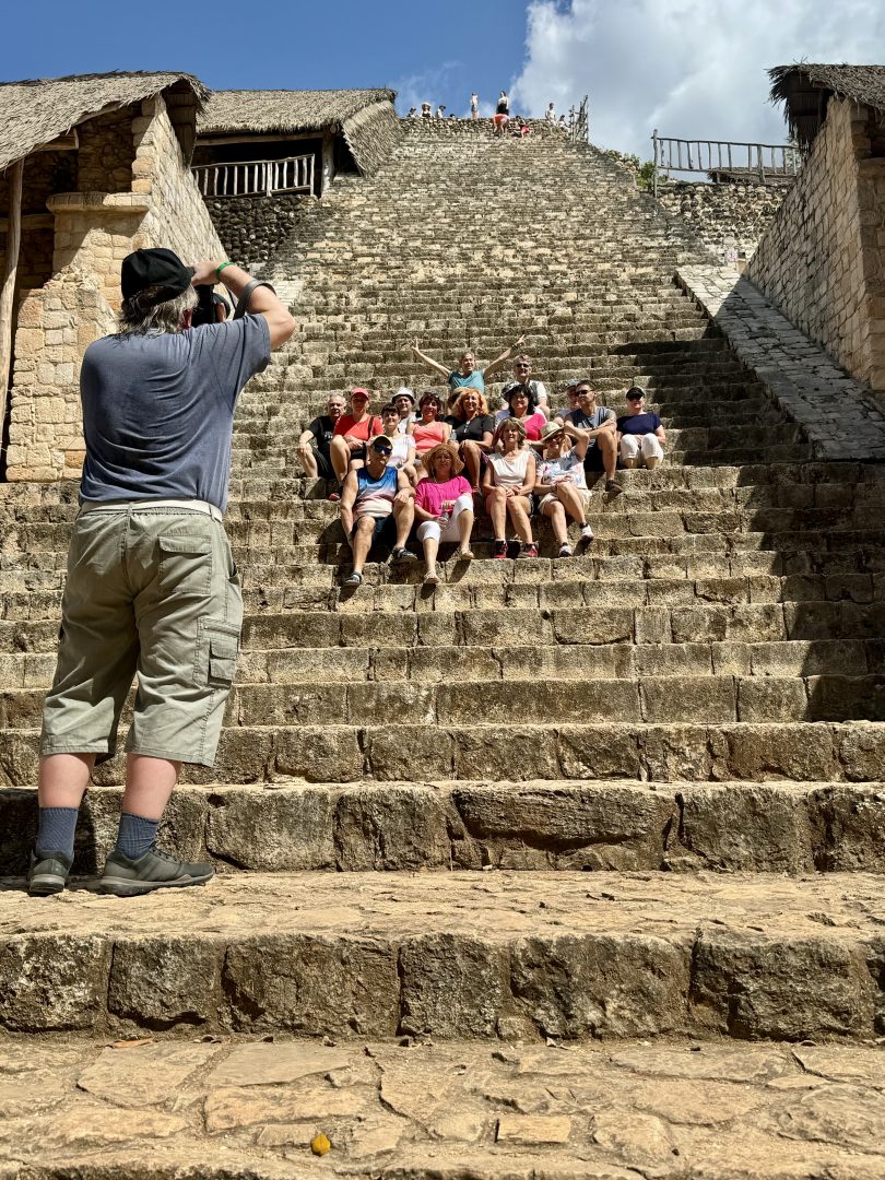 Ek-balam pyramida jaguára